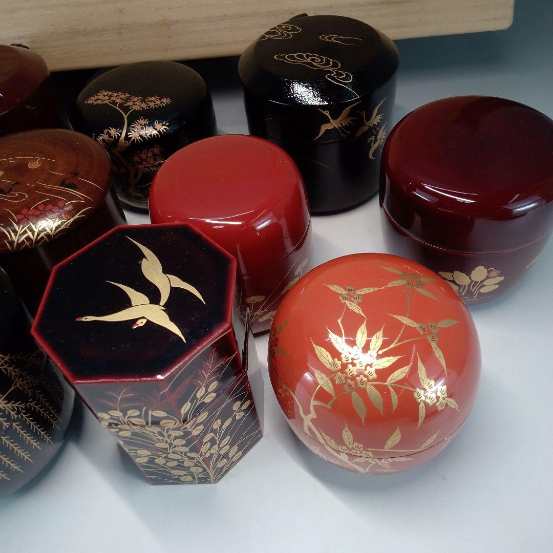 井伊宗観好　１２か月茶器　棗