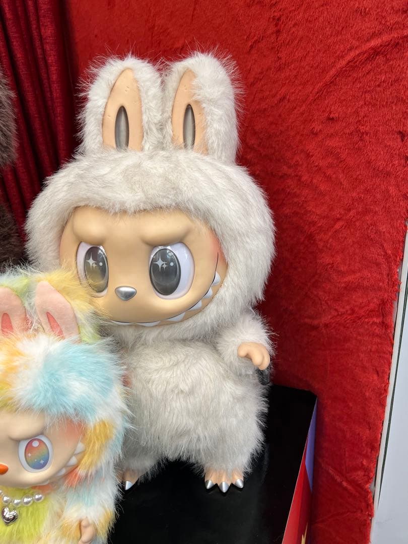 ラブブジモモ エンジェル 2体セットぬいぐるみ（白・茶色）激レア品