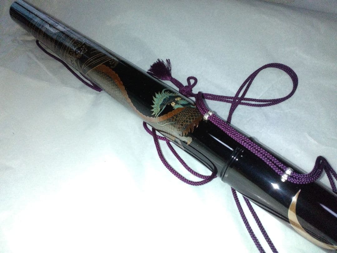 村*様 本漆塗り　龍笛筒