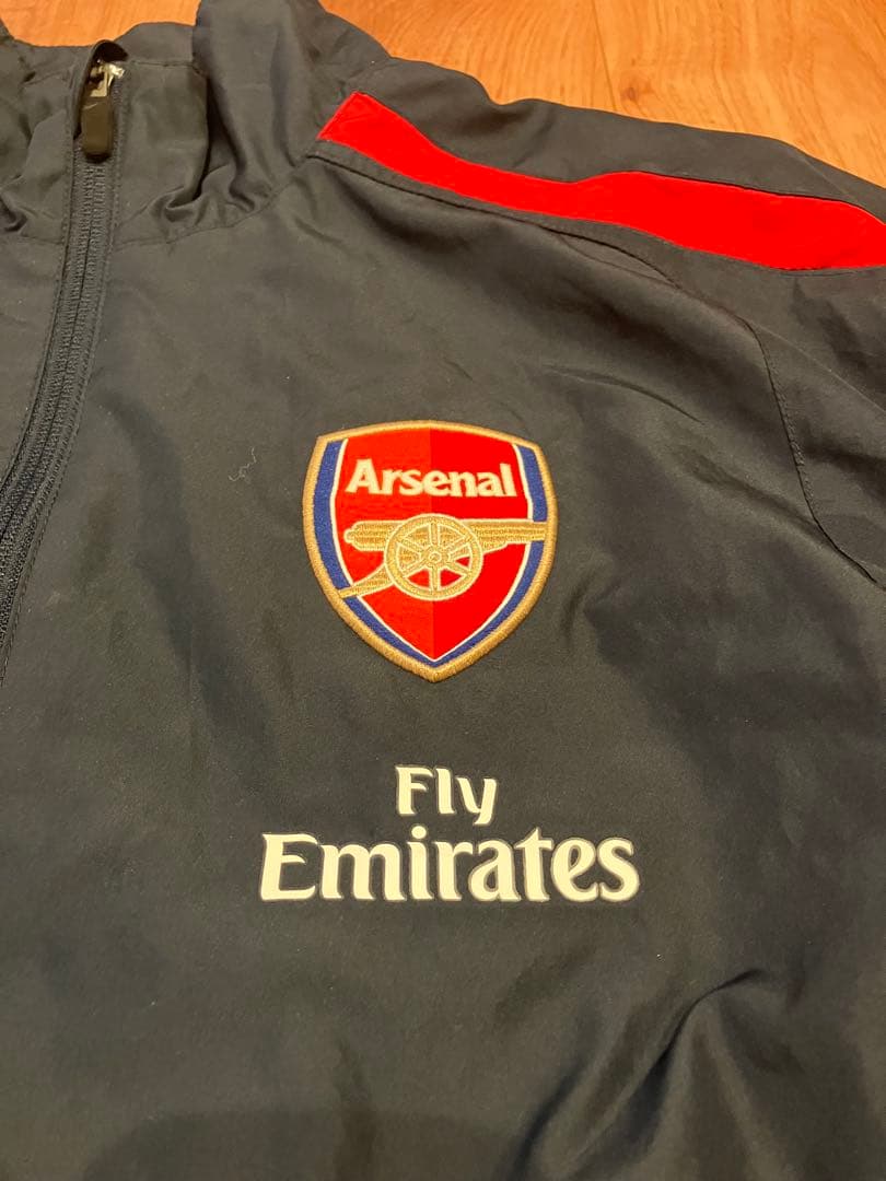 アーセナルFC NIKE ナイロンジャケット 古着　Mビンテージ　ナイキ