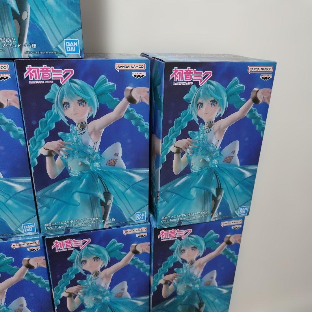 初音ミク ClearLuxE-EmeraldGem フィギュア　13個