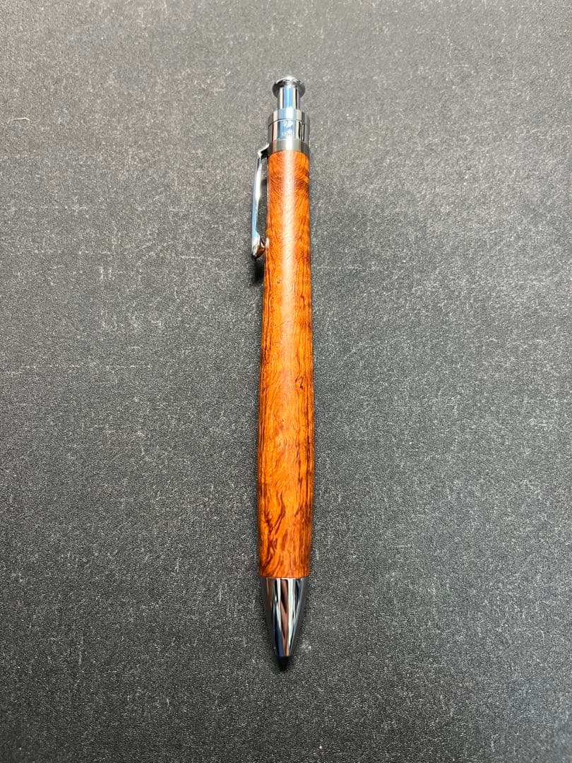 工房楔　ルーチェペン　花梨ちぢみ杢・トラ杢　ボールペン