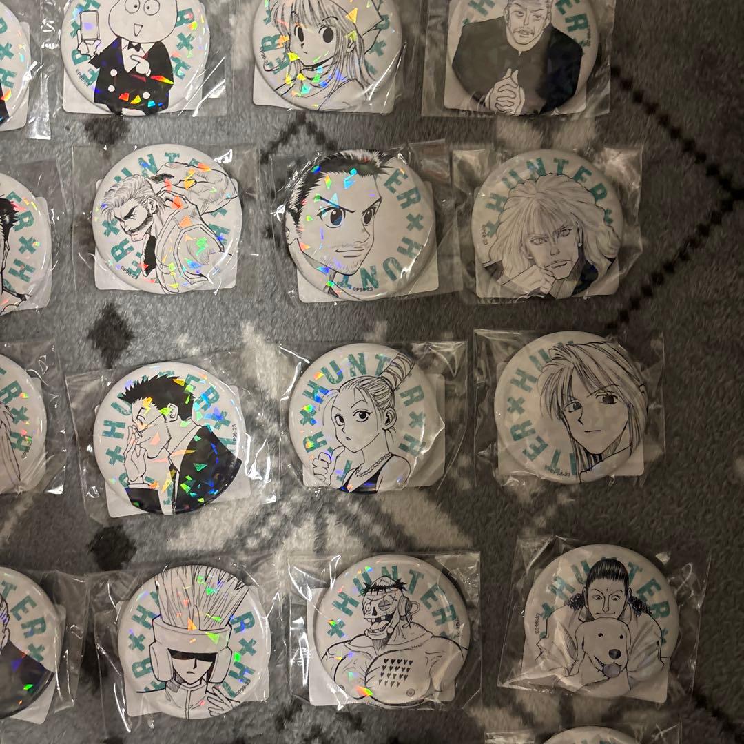 貴重　受注品　ハンターハンター　オールスター缶バッジ　まとめ売り