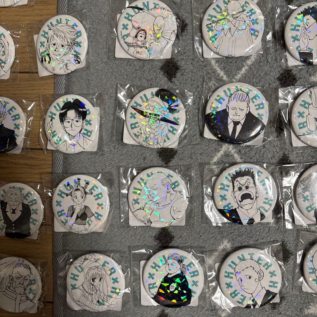 貴重　受注品　ハンターハンター　オールスター缶バッジ　まとめ売り