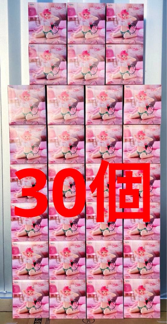 30個 ToLOVEる Desktop Cute フィギュア ララ ルームウェア