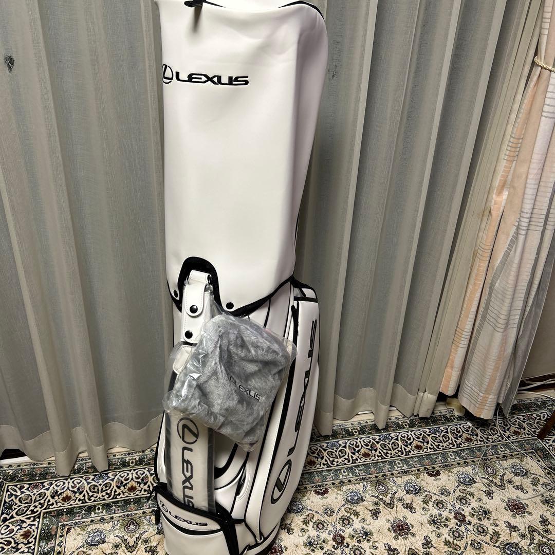 Lexus ゴルフバッグ ホワイト