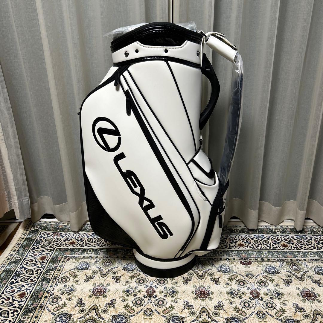 Lexus ゴルフバッグ ホワイト