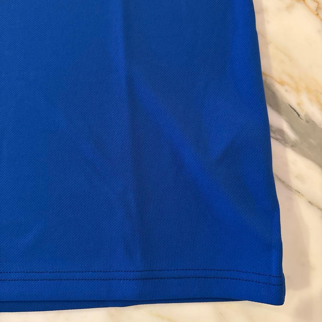 m*c様 美品　ブリーフィングゴルフ パッチワーク モックネックシャツ　ネイビー