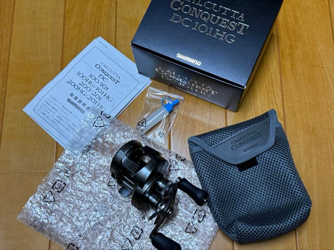 シマノ20カルカッタ コンクエスト DC 101HG LEFT 超美品