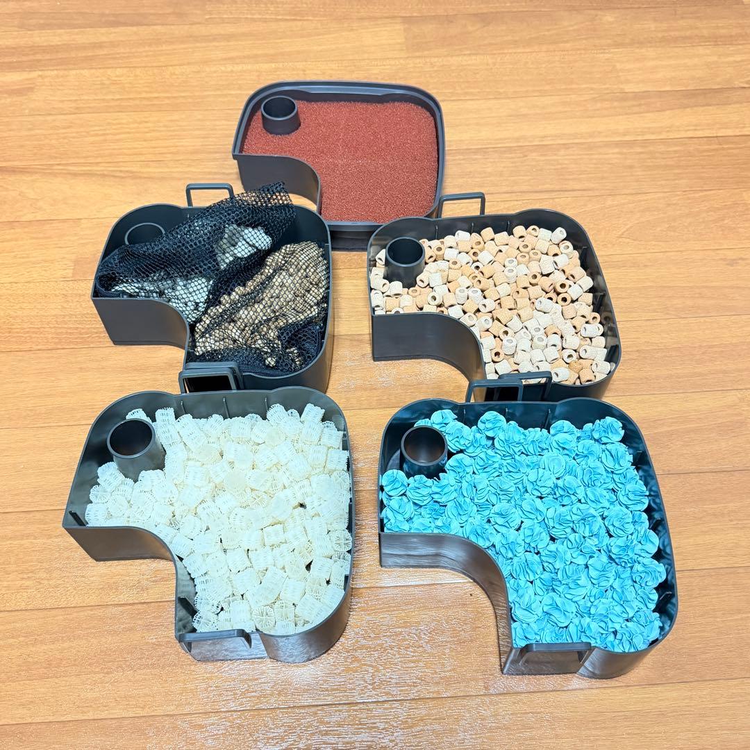 OASE バイオマスター350 [60cm水槽] ダブルタップ2組付き・ろ材付き