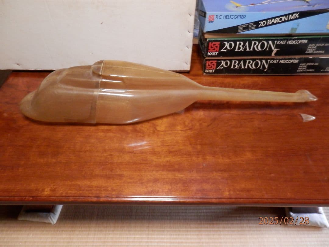 ラジコンヘリ カルト バロン20 ジェットレンジャーボディー