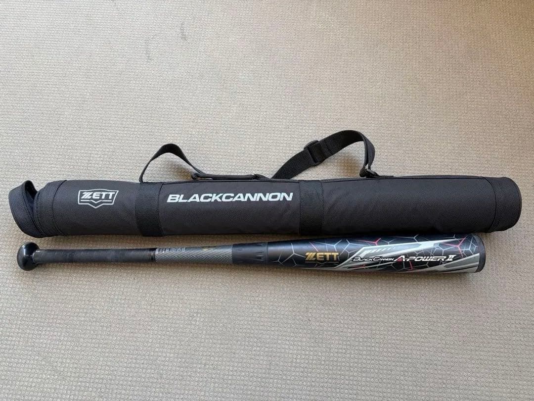 ZETT BLACK CANNON A-POWER II 少年軟式バット