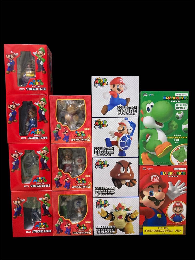 任天堂 スーパーマリオ フィギュア まとめ売り 13個セット