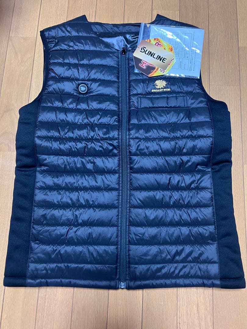 [サンライン]ヒーターベスト SUW-01301 ゴールド　Mサイズ