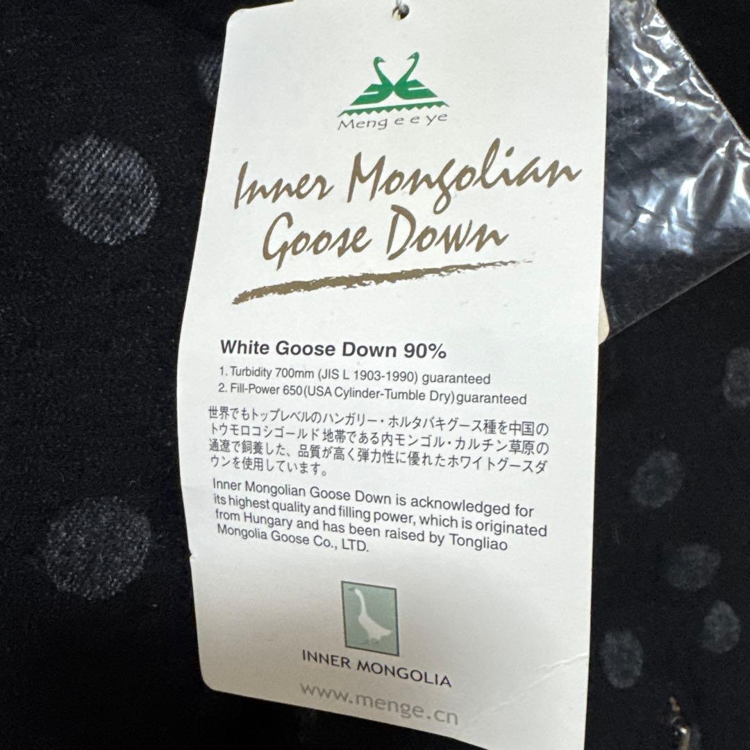 【極美品】パーリーゲイツ ダウンベスト グースダウン ドット柄 サイズ1 希少