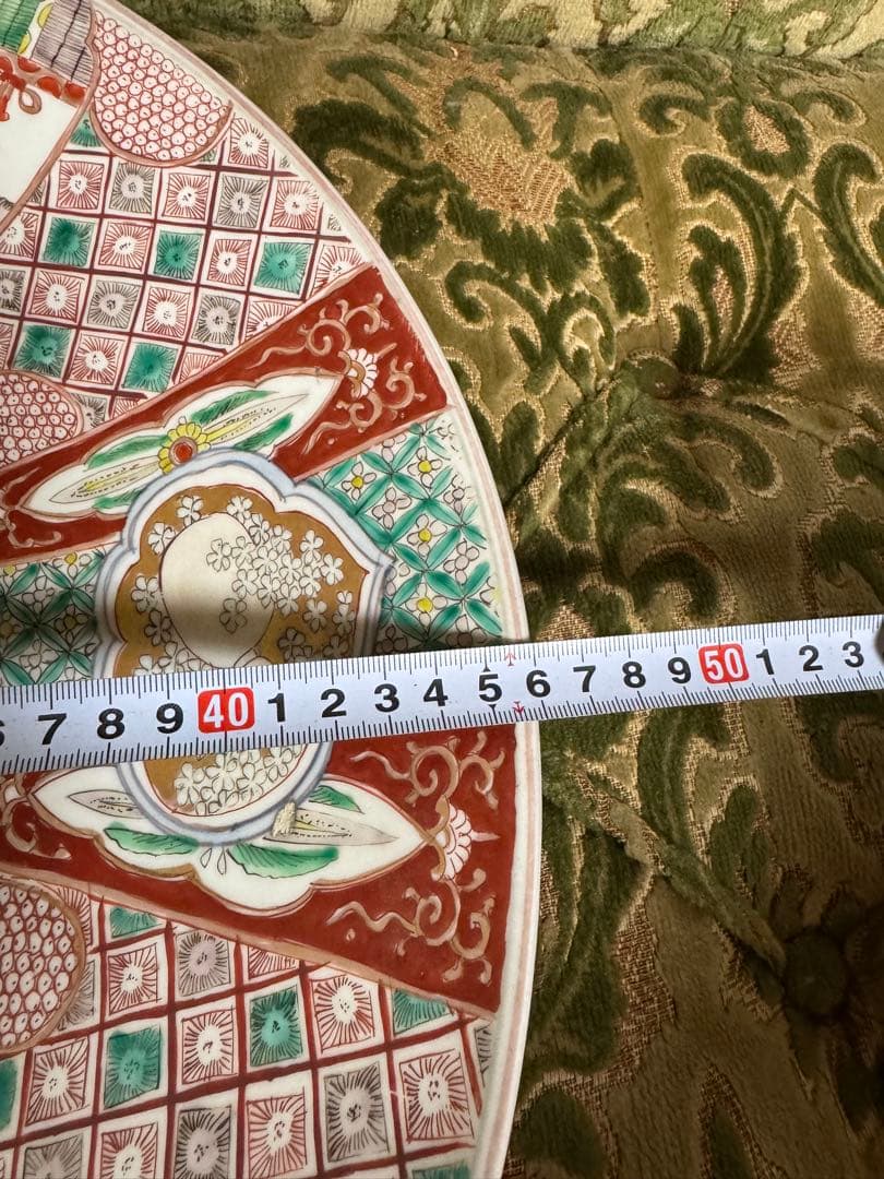 特大大皿！古伊万里　江戸時代　素敵な柄