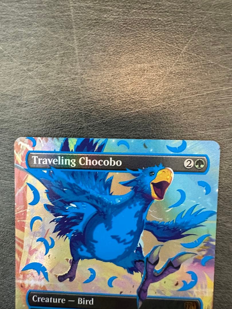 旅するチョコボ　ネオンインクfoil 青