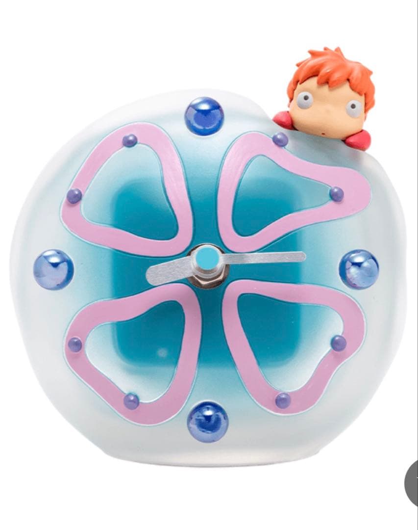 ポニョ　クラゲ置時計　ジブリ