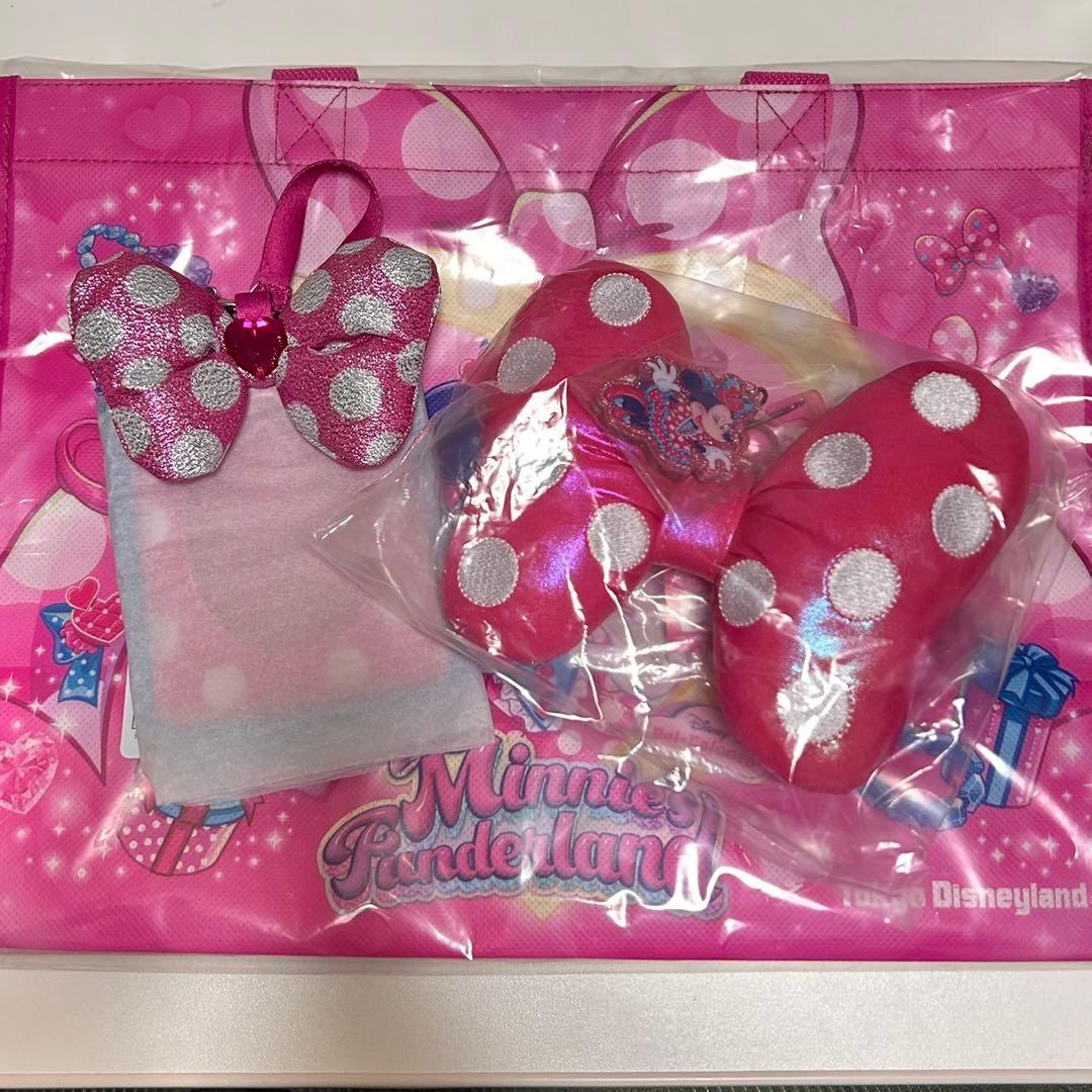 ディズニー ミニパル 5点セットトートバッグ カチューシャ キーホルダー
