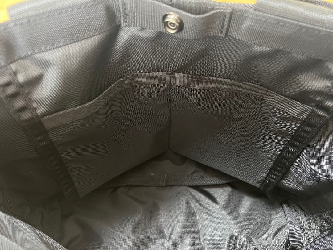 BRIEFING WIND AND SEA ブラックトートバッグ