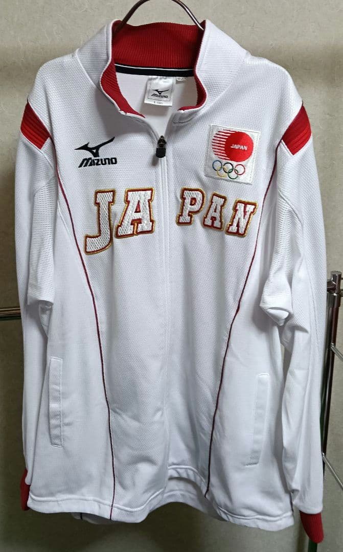 【極美品！】ミズノ製 2008北京オリンピックトラックジャケット／L