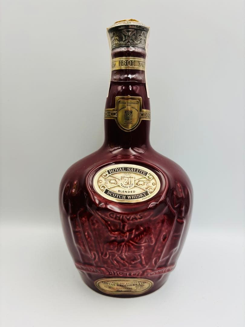 古酒 ロイヤルサルート21年 700ml 40度スコッチ ウイスキー 1388g
