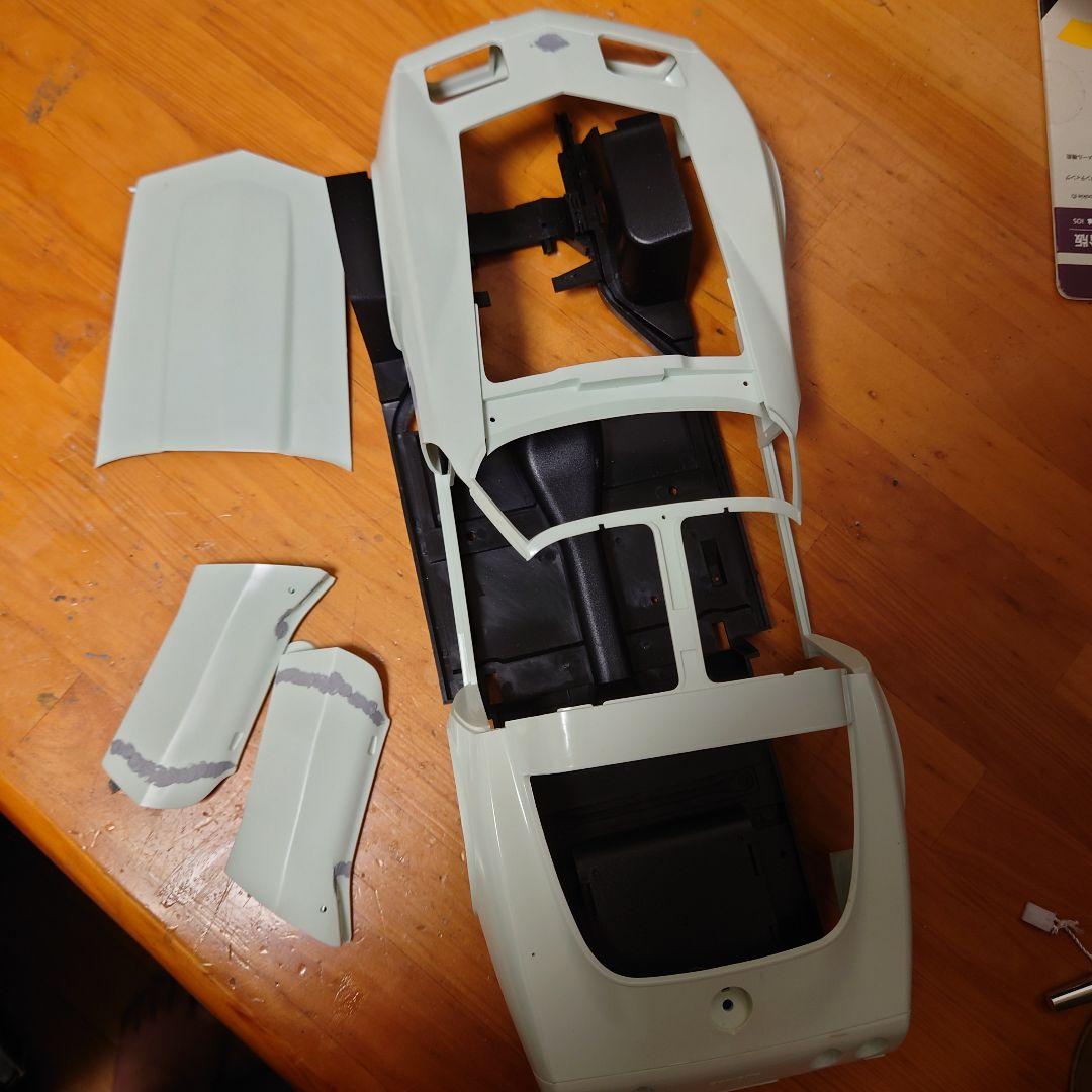 [作りかけ]童友社　1/12 シボレーコルベット