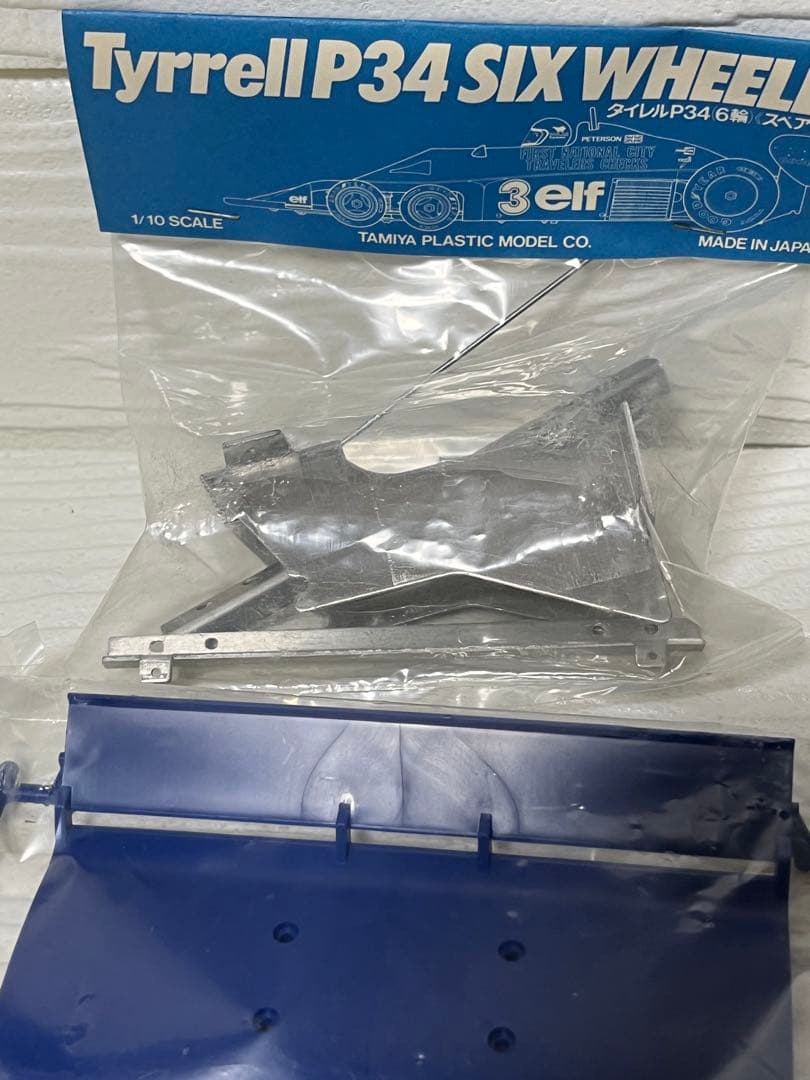 ★タミヤ1/10 タイレル P34 シックスホイラースペアボディセット⭐︎