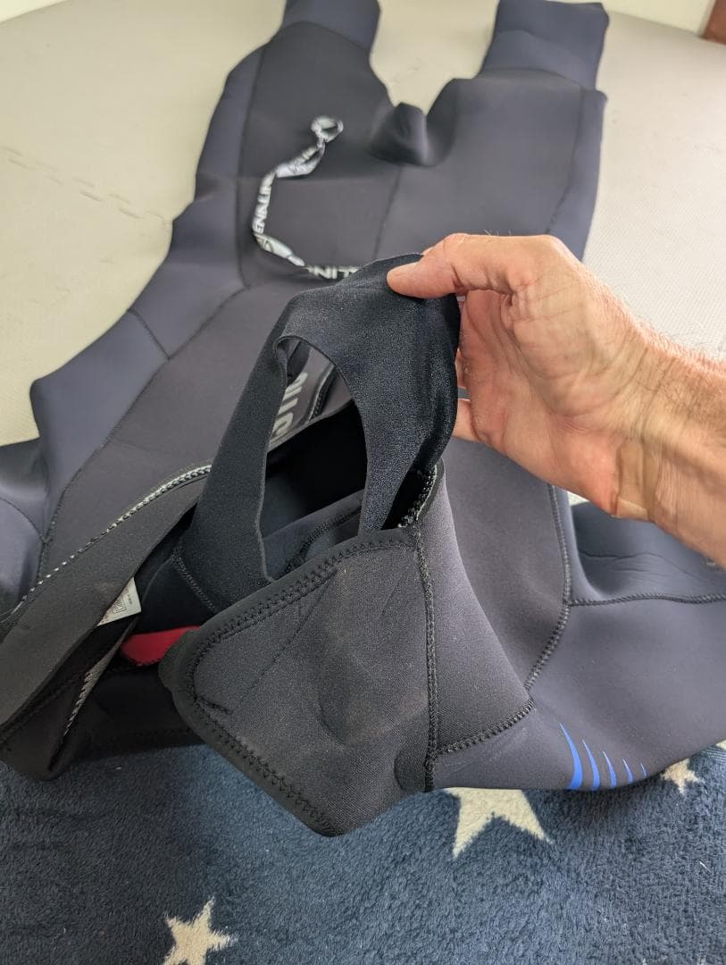 スチーマーウェットスーツ XLサイズ 5/4mm