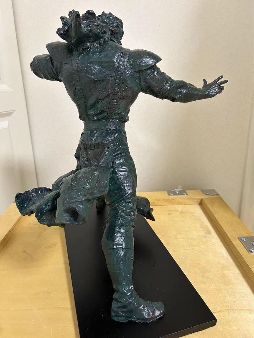 Mooze Art 北斗の拳 メタルアート彫刻 仁星 南斗白鷺拳 シュウ