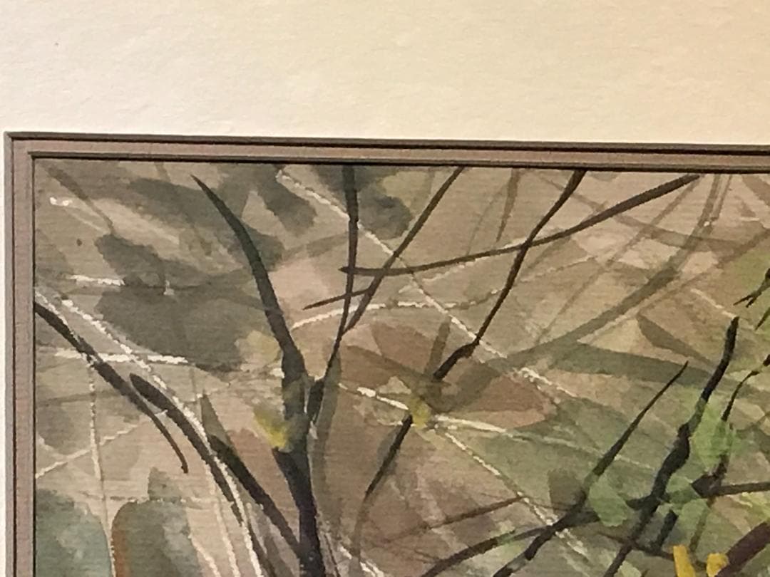 値下げ❗️ 陳芸氏の水彩画　作品　身近に自然を感じてみませんか？