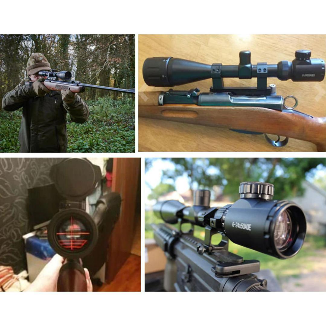 Bestsight製 実銃用 スコープ 24倍 6-24x50 11mmリング付