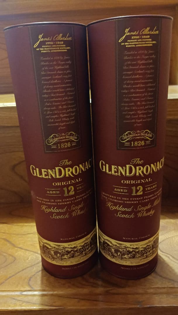 The Glendronach 12 Years Old 700ml　２本