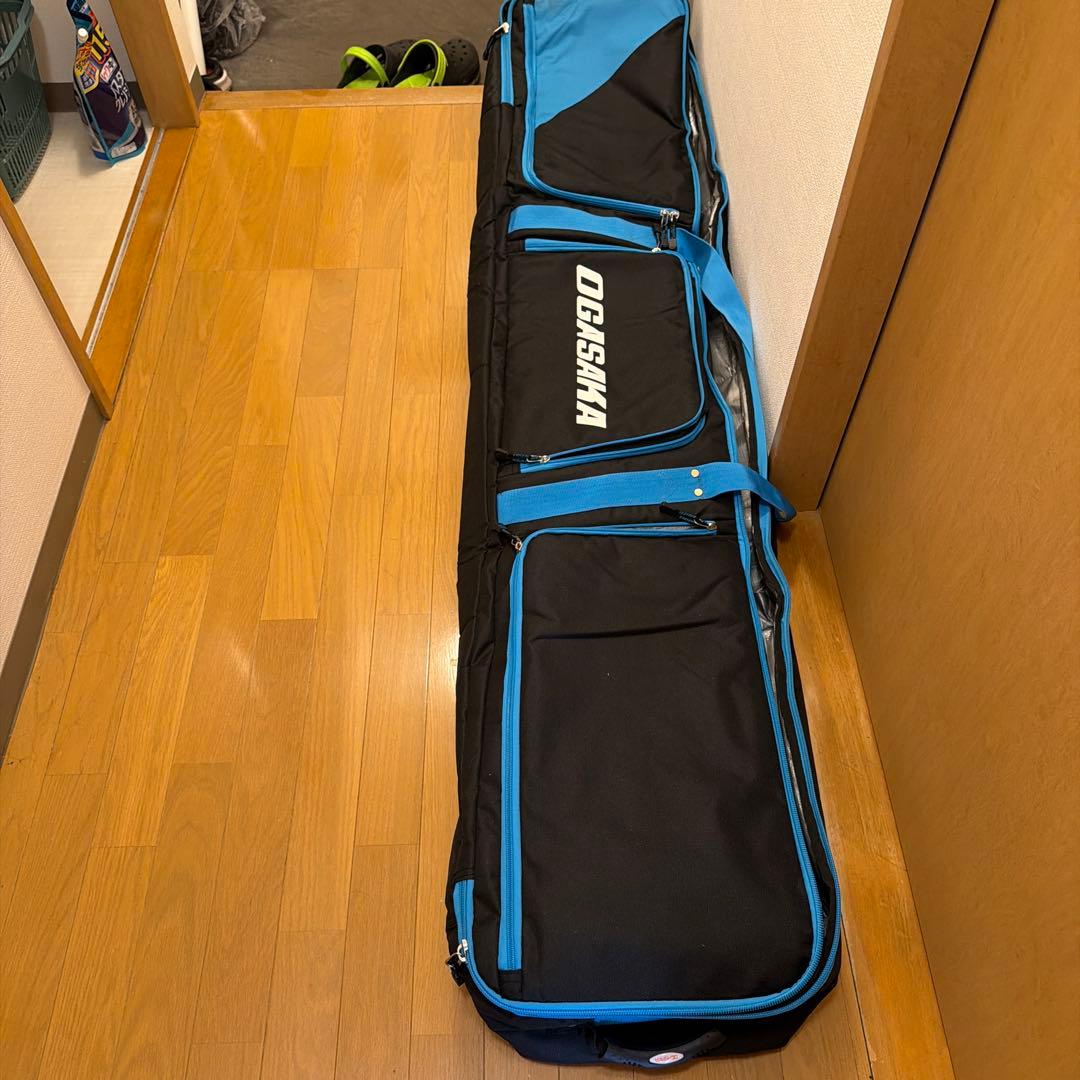 OGASAKA スキーケース 黒/青 180cm美品