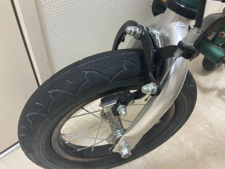 へんしんバイク ストライダー 自転車　緑　グリーン　引き取り