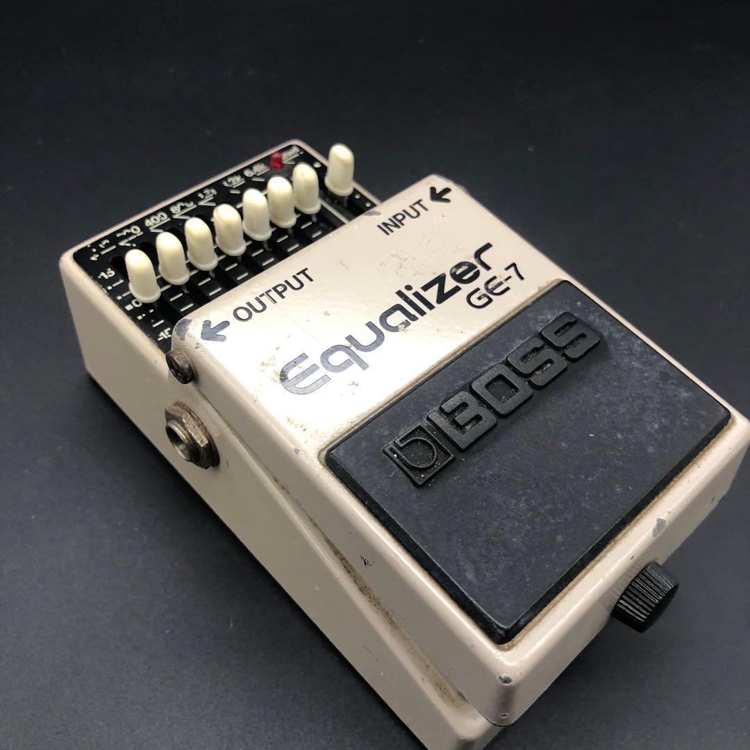 【通電確認済】ギター　エフェクター　BOSS GE-7 Equalizer