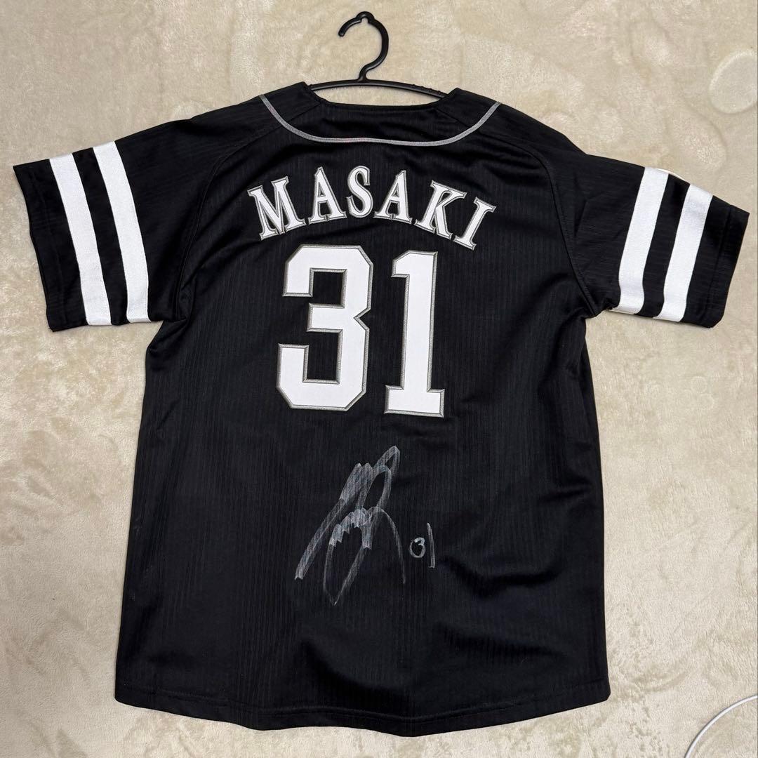 正木智也 ビジターユニフォーム Mサイズ サイン入り