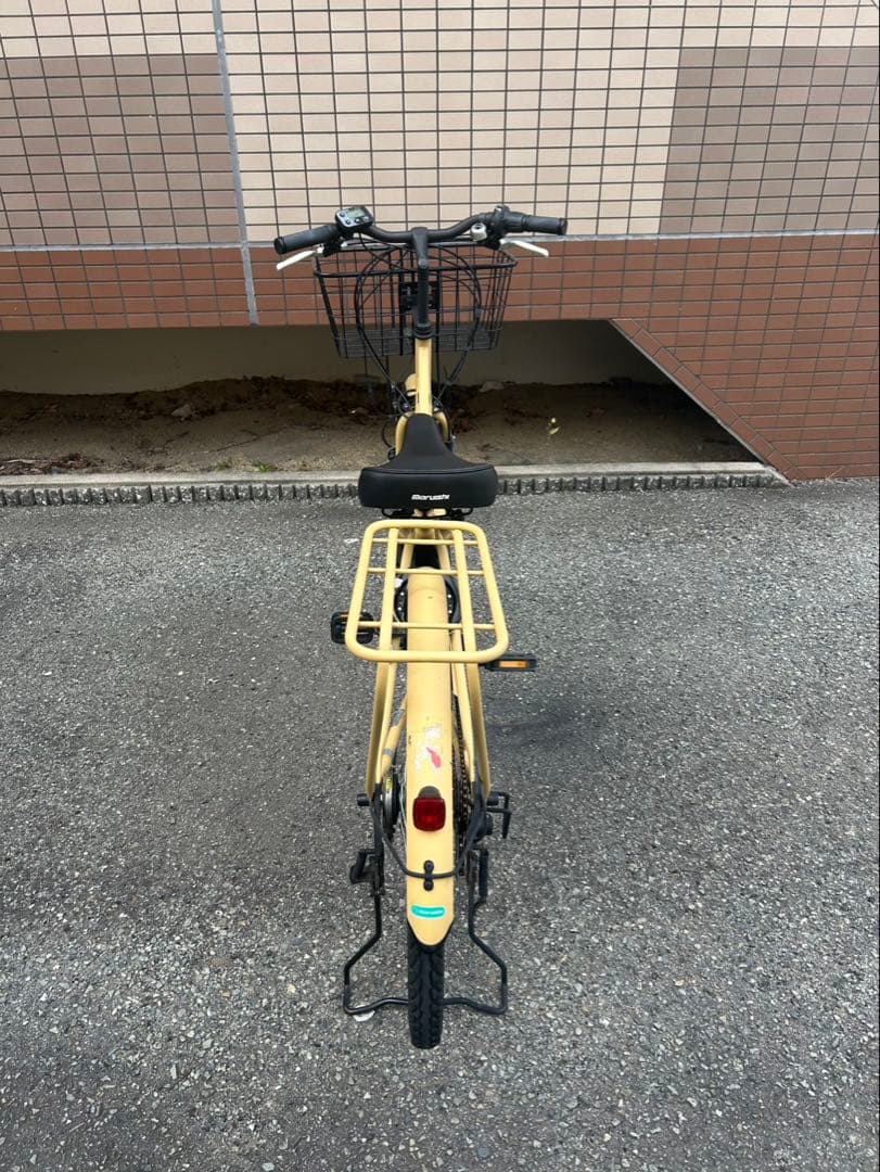 シティタイプ 電動アシスト自転車 イエロー