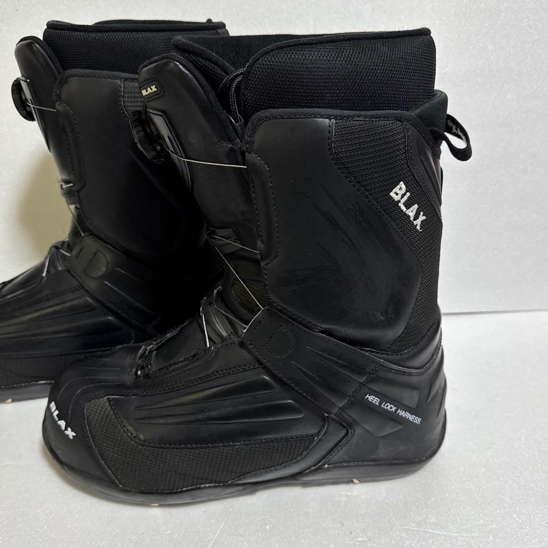 28cm BLAX スノーボードブーツ ブラック 男性用　黒色初心者２８ＣＭ