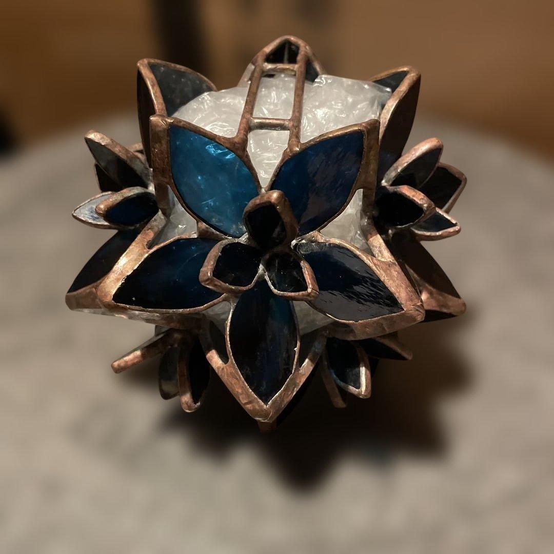 SAKURAシェード スカイブルー 802PRODUCTS ステンドグラス