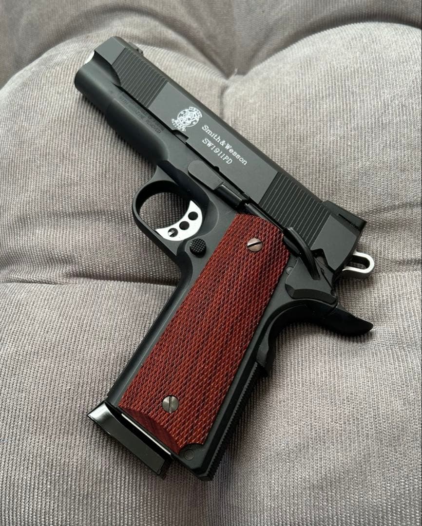 【WA】S&W SW1911PD 4•1/4【箱なし本体のみ】わずかにガス漏れ有