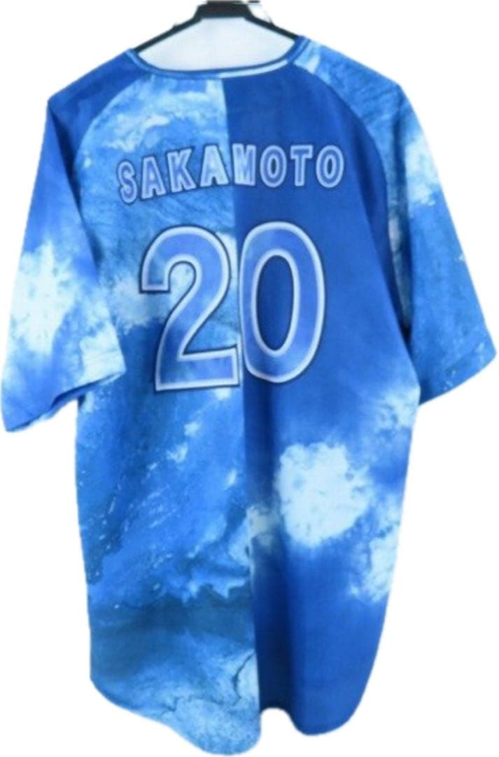 美品未着用　横浜DeNAベイスターズ　スターナイト坂本裕哉ユニフォームO