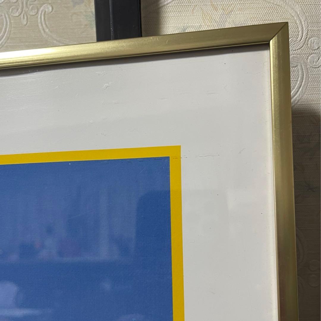 ヒロ・ヤマガタ1988年夏のオリンピック　アメリカチームポスター　フレーム付き