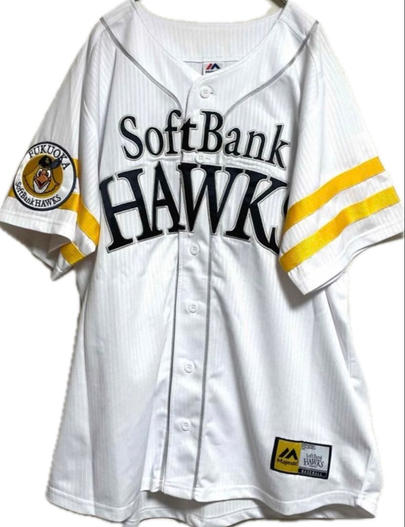 美品未着用　福岡ソフトバンクホークス 柳田悠岐 ユニフォームXL