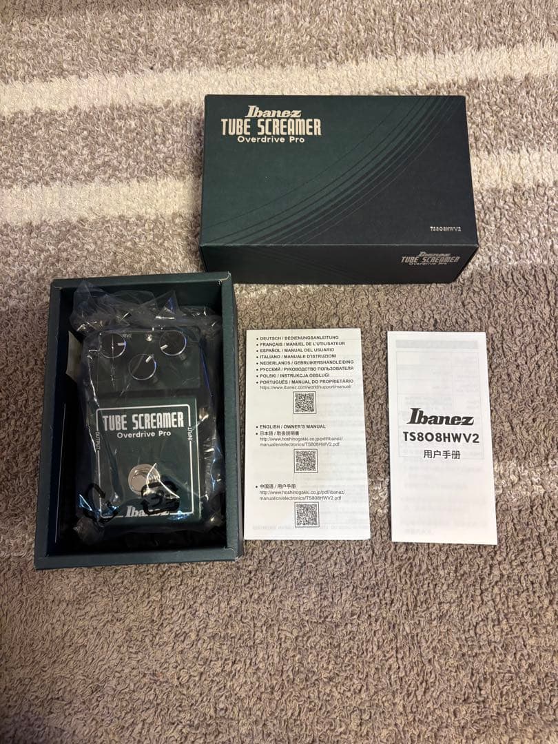 最終値下げ Ibanez TS808HWV2 オーバードライブペダル