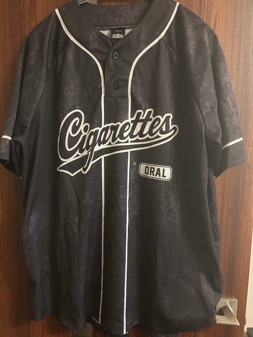 【希少】THE ORAL CIGARETTES ベースボールシャツ Lサイズ