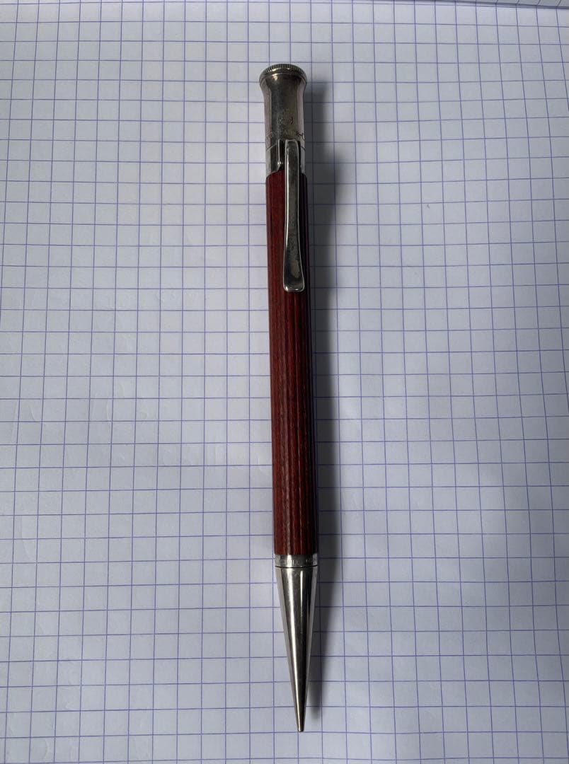 ファーバーカステル メカニカルペンシル ペルナンブコ シルバーコーティング