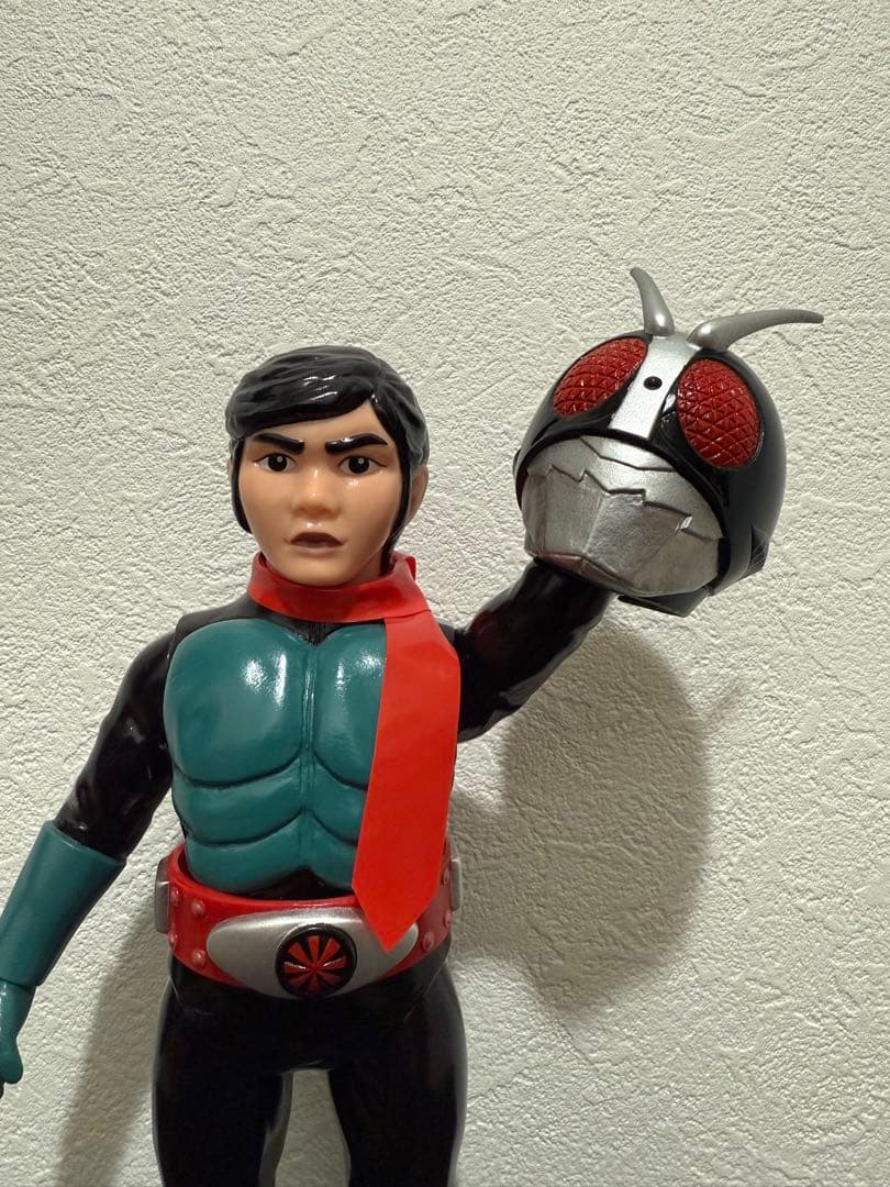 仮面ライダー旧2号 一文字隼人　ソフビ