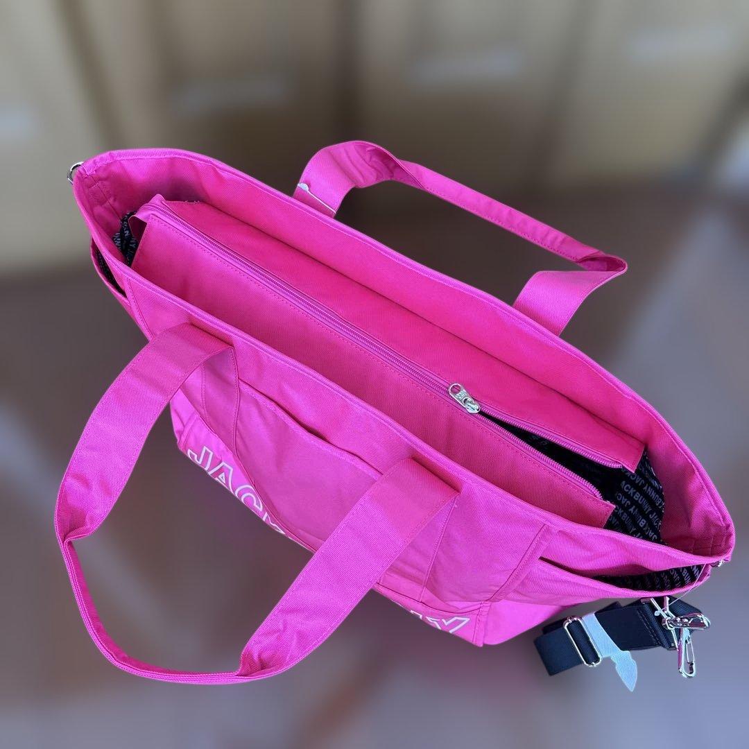 JACKBUNNY ピンク ゴルフバッグ