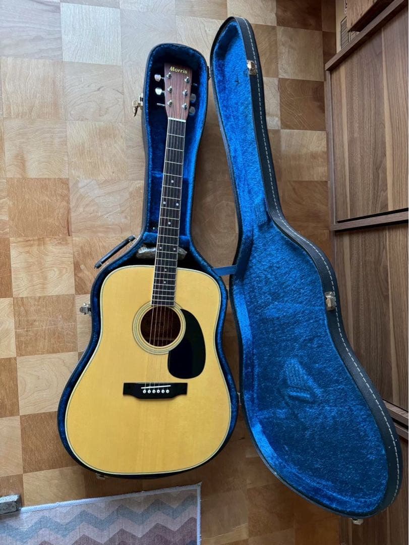 モーリス W-20 アコースティックギター ハードケース付き